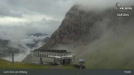 Archiv Foto Webcam Lech Zürs: Bergrestaurant Seekopf 18:00