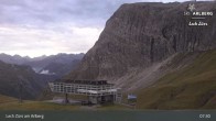 Archiv Foto Webcam Lech Zürs: Bergrestaurant Seekopf 04:00
