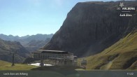 Archived image Webcam Zürs: Mountain Restaurant Seekopf 10:00