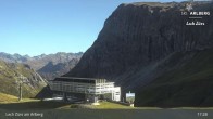 Archived image Webcam Zürs: Mountain Restaurant Seekopf 16:00