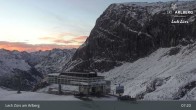 Archiv Foto Webcam Lech Zürs: Bergrestaurant Seekopf 06:00