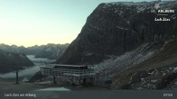 Archived image Webcam Zürs: Mountain Restaurant Seekopf 07:00