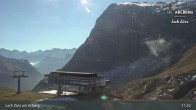 Archived image Webcam Zürs: Mountain Restaurant Seekopf 10:00