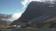 Archived image Webcam Zürs: Mountain Restaurant Seekopf 12:00