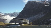 Archived image Webcam Zürs: Mountain Restaurant Seekopf 14:00
