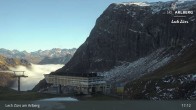 Archived image Webcam Zürs: Mountain Restaurant Seekopf 16:00