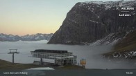 Archived image Webcam Zürs: Mountain Restaurant Seekopf 00:00