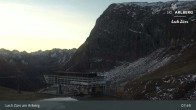 Archived image Webcam Zürs: Mountain Restaurant Seekopf 07:00