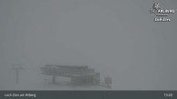 Archived image Webcam Zürs: Mountain Restaurant Seekopf 12:00