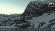 Archiv Foto Webcam Lech Zürs: Bergrestaurant Seekopf 06:00