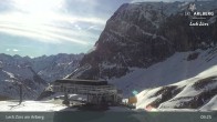 Archiv Foto Webcam Lech Zürs: Bergrestaurant Seekopf 08:00