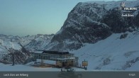 Archiv Foto Webcam Lech Zürs: Bergrestaurant Seekopf 04:00
