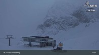 Archived image Webcam Zürs: Mountain Restaurant Seekopf 04:00