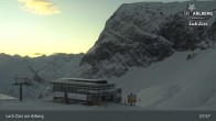 Archived image Webcam Zürs: Mountain Restaurant Seekopf 07:00