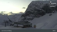Archiv Foto Webcam Lech Zürs: Bergrestaurant Seekopf 07:00