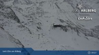 Archiv Foto Webcam Lech Zürs: Trittkopf Bergstation 08:00