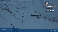 Archiv Foto Webcam Lech Zürs: Trittkopf Bergstation 02:00