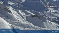 Archiv Foto Webcam Lech Zürs: Trittkopf Bergstation 14:00