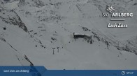 Archiv Foto Webcam Lech Zürs: Trittkopf Bergstation 08:00