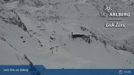 Archiv Foto Webcam Lech Zürs: Trittkopf Bergstation 10:00