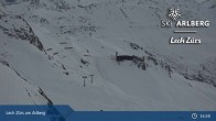 Archiv Foto Webcam Lech Zürs: Trittkopf Bergstation 16:00