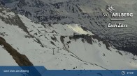Archiv Foto Webcam Lech Zürs: Trittkopf Bergstation 18:00