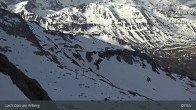 Archiv Foto Webcam Lech Zürs: Trittkopf Bergstation 07:00