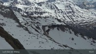 Archiv Foto Webcam Lech Zürs: Trittkopf Bergstation 14:00
