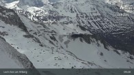 Archiv Foto Webcam Lech Zürs: Trittkopf Bergstation 08:00