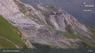 Archiv Foto Webcam Lech Zürs: Trittkopf Bergstation 02:00