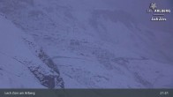Archiv Foto Webcam Lech Zürs: Trittkopf Bergstation 02:00