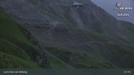 Archiv Foto Webcam Lech Zürs: Trittkopf Bergstation 02:00