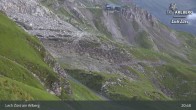 Archiv Foto Webcam Lech Zürs: Trittkopf Bergstation 02:00