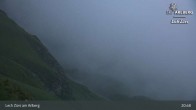 Archiv Foto Webcam Lech Zürs: Trittkopf Bergstation 02:00
