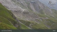 Archiv Foto Webcam Lech Zürs: Trittkopf Bergstation 18:00