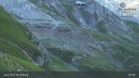 Archiv Foto Webcam Lech Zürs: Trittkopf Bergstation 07:00
