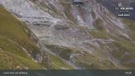 Archiv Foto Webcam Lech Zürs: Trittkopf Bergstation 02:00
