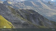 Archiv Foto Webcam Lech Zürs: Trittkopf Bergstation 16:00