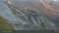 Archiv Foto Webcam Lech Zürs: Trittkopf Bergstation 04:00