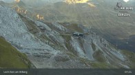 Archiv Foto Webcam Lech Zürs: Trittkopf Bergstation 06:00