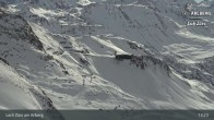 Archiv Foto Webcam Lech Zürs: Trittkopf Bergstation 13:00