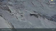 Archiv Foto Webcam Lech Zürs: Trittkopf Bergstation 17:00