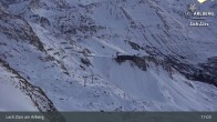 Archiv Foto Webcam Lech Zürs: Trittkopf Bergstation 16:00