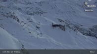 Archiv Foto Webcam Lech Zürs: Trittkopf Bergstation 02:00