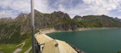Archiv Foto Webcam Lünersee, Vorarlberg 13:00