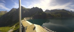 Archived image Webcam Lake "Lünersee", Vorarlberg 09:00