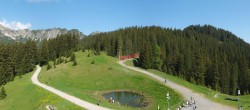 Archived image Webcam Panoramic view valley "Brandnertal", Vorarlberg 04:00