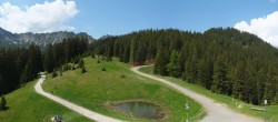 Archived image Webcam Panoramic view valley "Brandnertal", Vorarlberg 08:00