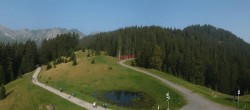 Archived image Webcam Panoramic view valley "Brandnertal", Vorarlberg 04:00