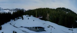 Archived image Webcam Panoramic view valley "Brandnertal", Vorarlberg 03:00